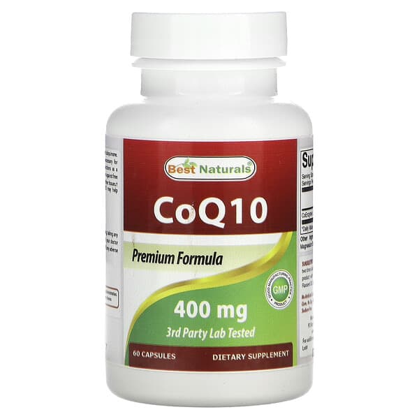 CoQ10, 400 mg, 60 Capsules