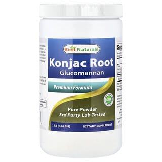 بيست ناتشرالز‏, Konjac Root Glucomannan ، رطل واحد (454 جم)