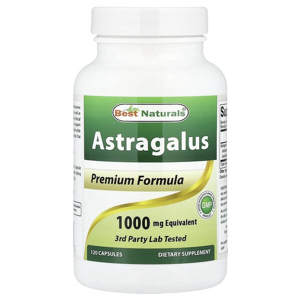 Best Naturals, Astragalus, 120 Capsules (250 mg per Capsule) — product photo 1