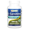 L-carnitine, 1000 mg, 120 comprimés