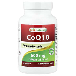 Best Naturals, CoQ10, 600 mg, 60 kapsler