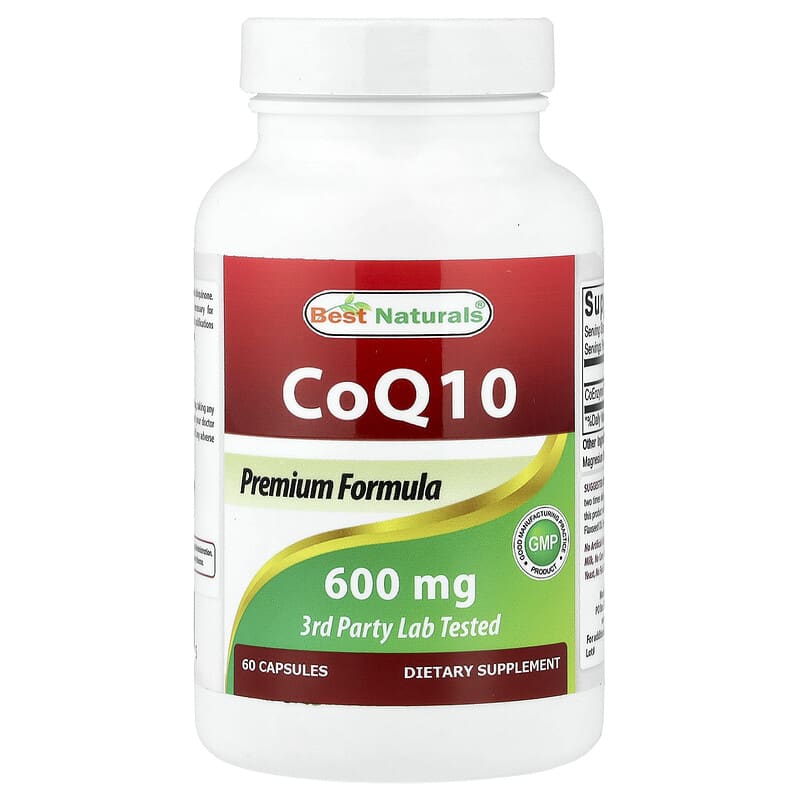 CoQ10、600 mg、60カプセル