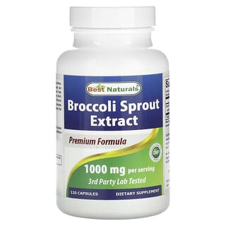 Best Naturals, Broccoli Sprout Extract, 500 mg, 120 Capsules