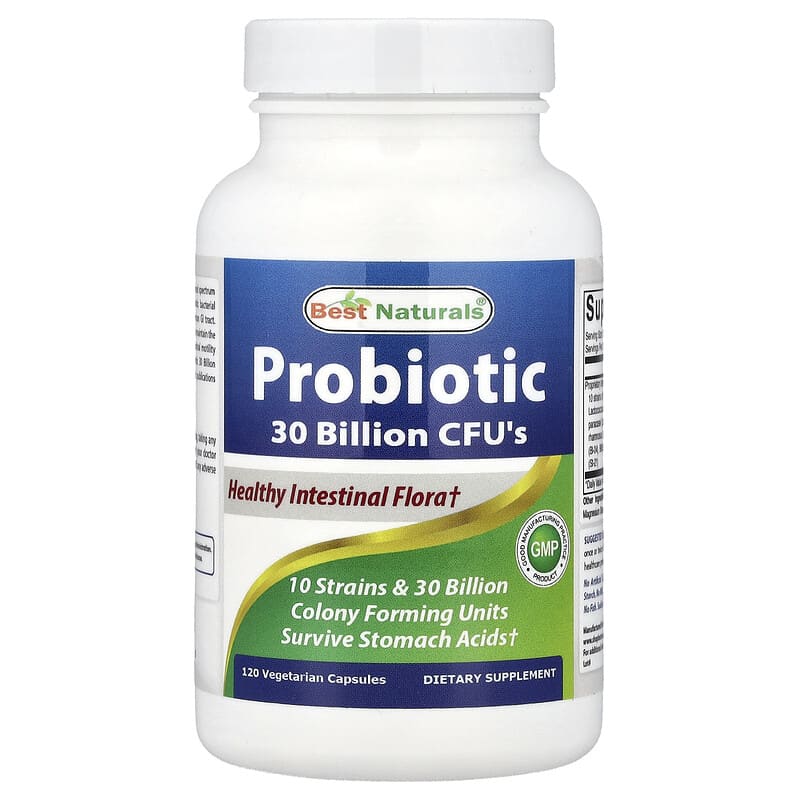 Capsules Probiotiques 3-en-1 – Flore Intestinale & Immunité (30/60/120 Gélules)