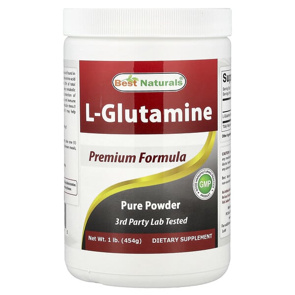 L-Glutamine, 1 lb (454 g)