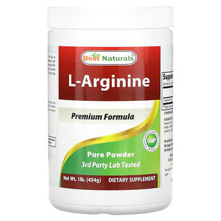 Best Naturals, L-Arginina, 454 g (1 lb)