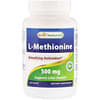 L-Methionine, 500 mg, 120 Vcaps