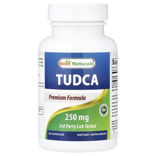 Best Naturals, TUDCA, 250 mg, 60 κάψουλες