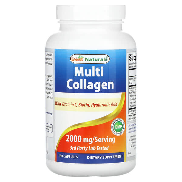 Best Naturals Multi Collagen, 180 Capsules