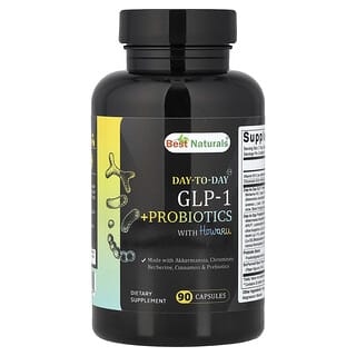 Best Naturals, Day-To-Day™, GLP-1 + Probiotics, 90 Capsule