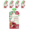 Beech-Nut, 과일 맛, 6개월 이상, 사과, 복숭아 & 딸기, 파우치 12개, 각 99g(3.5oz)