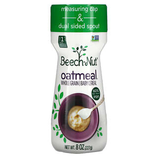 Beech-Nut, Oatmeal Whole Grain Baby Cereal, Stage 1, 8 oz (227 g)