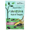 Melties with Fruit & Veggies, Melties with Fruit & Veggies, ab 8 Monaten, Banane, Heidelbeere und grüne Bohne, 28 g (1 oz.)