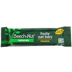 Beech-Nut, Naturals, Fruity Oat Bars, 12+ Months, Banana, 5 Bars, 0.78 oz (22 g) Each (Discontinued Item) 