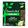 Naturals, Fruit & Veggie Bars, 12+ Months, Apple & Spinach, 5 Bars, 0.78 oz (22 g) Each
