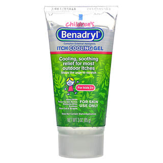 Benadryl, Children's, Itch Cooling Gel, Kids 2+, 3 oz (85 g)