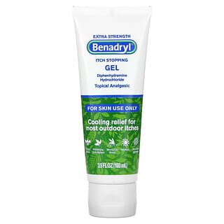 Benadryl, Extra Strength, Itch Stopping Gel, 3.5 fl oz (103 ml)