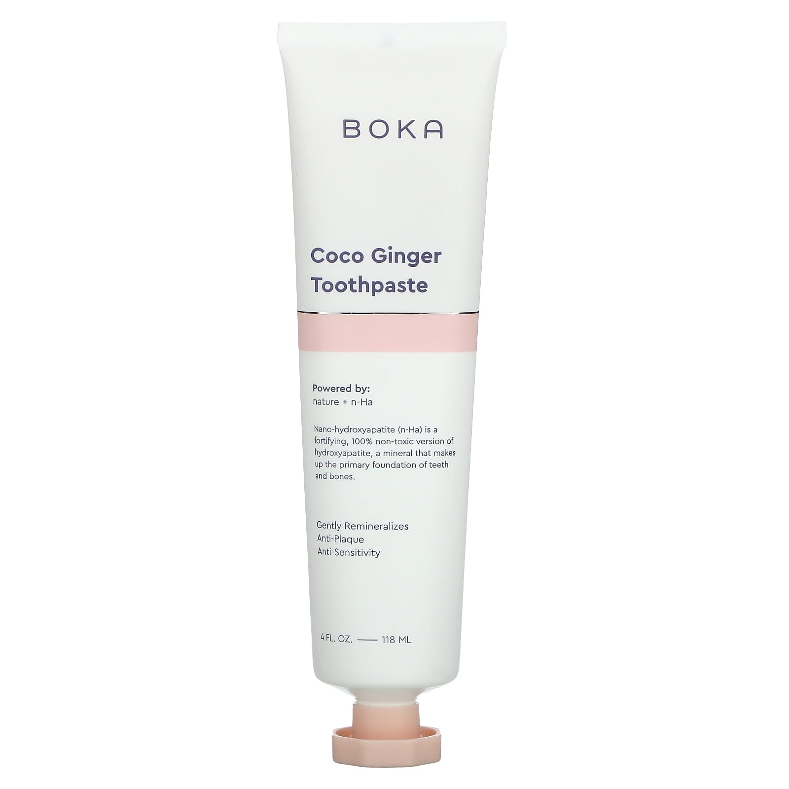 boka coco ginger toothpaste