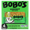 Bobo's Oat Bars, Barritas de coco y avena, 4 barritas, 85 g (3 oz) cada una