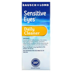 Bausch + Lomb, Sensitive Eyes，日常清洁剂，1 液量盎司（30 毫升）