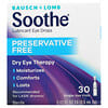 Soothe, Lubricant Eye Drops, Preservative Free, 30 Single-Use Vials, 0.02 fl oz (0.6 ml) Each