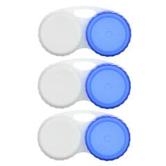 Sight Savers, Contact Lens Cases, 3 Pack
