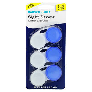 Sight Savers, Estuches para lentes de contacto, Paquete de 3 unidades