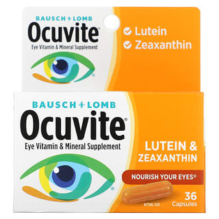 Ocuvite, Lutein & Zeaxanthin, 36 Capsules