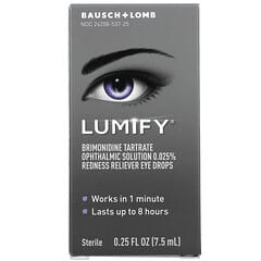 Lumify‏, قطرات مهدئة لاحمرار العينين، 0.25 أونصة سائلة (7.5 مل)