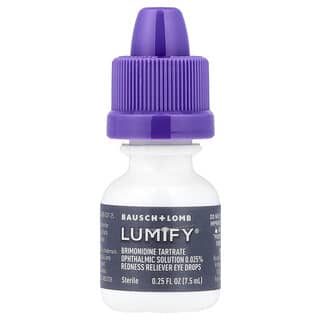 Lumify, Gotas para los ojos para aliviar el enrojecimiento, Grandes, 7,5 ml (0,25 oz. líq.)