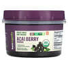 Freeze-Dried Raw Organic Acai Berry Powder , 4 oz (114 g)