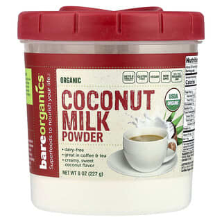 BareOrganics, Organic Coconut Milk Powder, 8 oz (227 g)