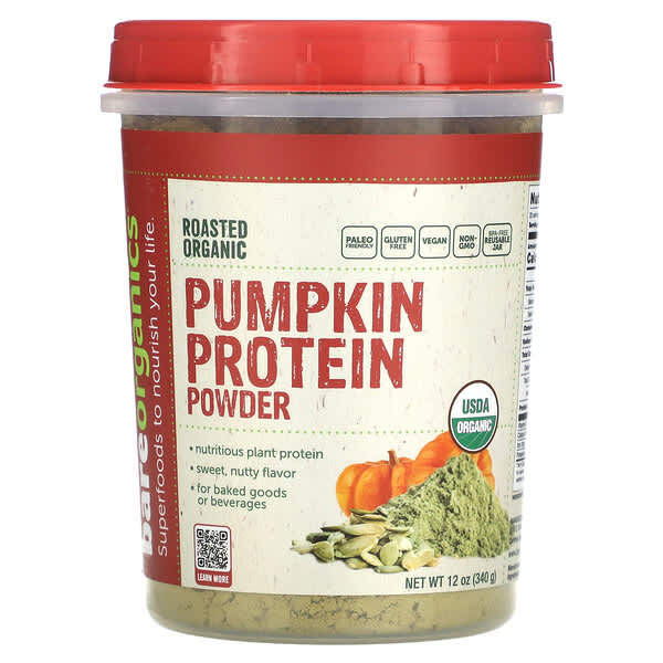 Roasted Organic Pumpkin Protein Powder, 12 oz (340 g)