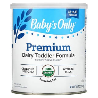 Nature's One, Baby's Only Organic, fórmula de criança, laticínios, 12,7 onças (360 g)