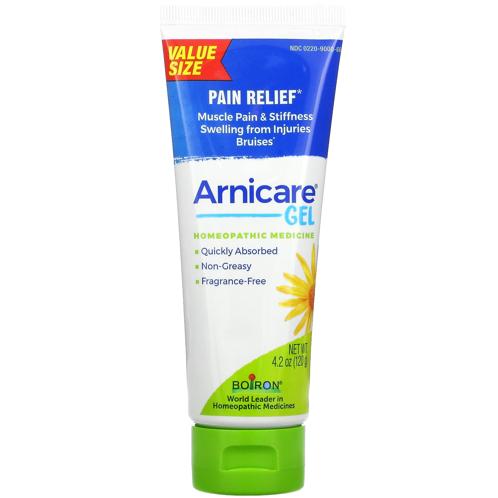 Real Relief Arnica Gel 4 oz Fast Absorbing, Cooling & Non-Greasy Soothing  Gel