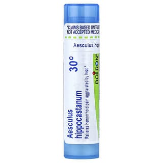 Boiron, Aesculus hippocastanum, 30C, Soulagement des hémorroïdes, 80 granules