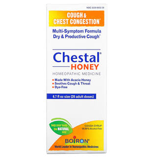 Boiron, Chestal Honey，咳嗽与胸闷，6.7 液量盎司