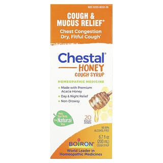Boiron, Chestal（チェスタル）ハニー、Cough & Chest Congestion、6.7液量オンス