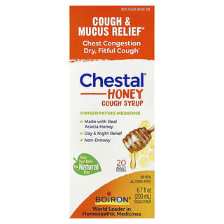 Boiron, Chestal Honey, сироп от кашля, 200 мл (6,7 жидк. унции)