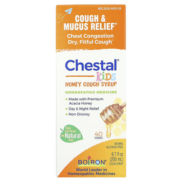 Boiron, Chestal, Kids Honey Cough Syrup, 6.7 fl oz (200 ml)