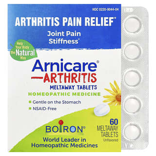 Boiron, Arnicare，關節問題性反應，即溶片，原味，60 片即溶片