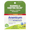 Arsenicum, Alivio de la diarrea y los vómitos, Gránulos derretibles, 30C, 3 tubos, 80 gránulos cada uno