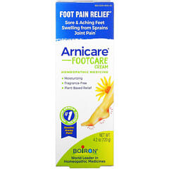 Boiron, Arnicare Footcare Cream, Foot Pain Relief, 4.2 oz (120 g)