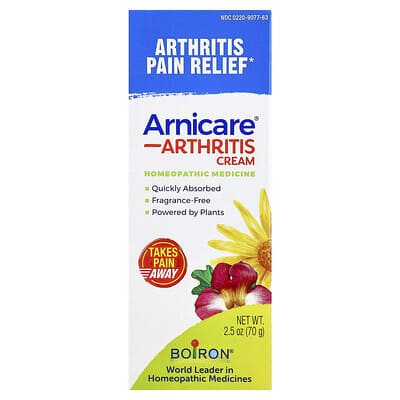 Boiron, Arnicare®, Joint Reaction Cream, Pain Relief, 2.5 oz (70 g)