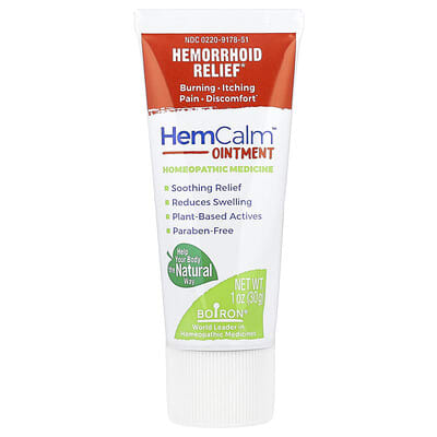 Boiron, HemCalm&trade; Ointment, 1 oz (30 g)