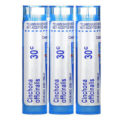 Boiron, Cinchona, Diarrhea Relief & Recovery Meltaway Pellets, 30C, 3 Tubes, 80 Pellets Each