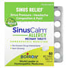 SinusCalm Allergy, Sinus Relief, Unflavored, 60 Meltaway Tablets
