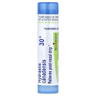Boiron, Hydrastis Canadensis 30C, облегчение носа, 80 гранул
