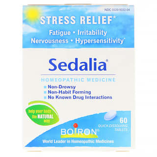 Boiron, Sedalia, Stress Relief, 60 Quick-Dissolving Tablets