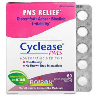 Boiron, Cyclease PMS, 60 tabletas de disolución rápida